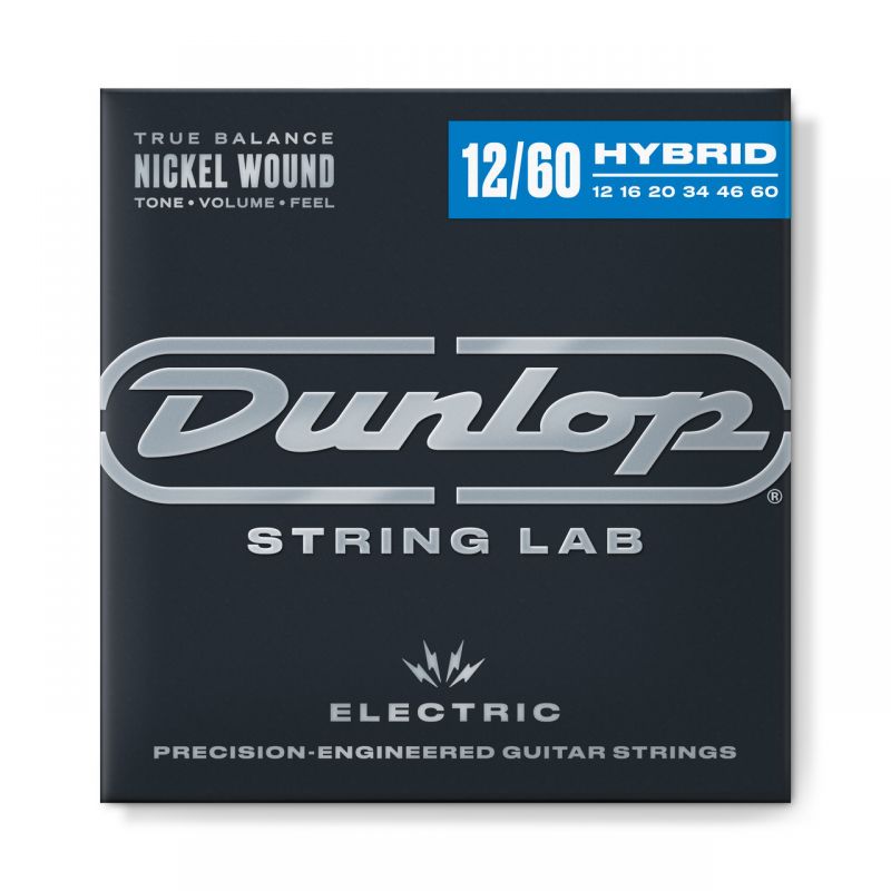 Набор струн DUNLOP DEN1260 NICKEL WOUND ELECTRIC GUITAR STRINGS (12-60)